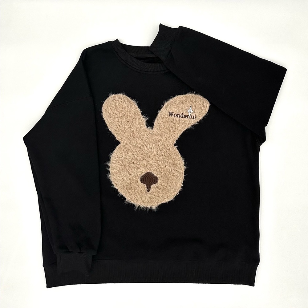 Sweatshirt Bunny One Size Valentine Day Gift Cute